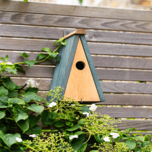 pitched roof bird house