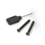 antique pewter peardrop espag lh