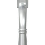 brushed satin chrome teardrop espag