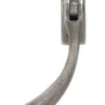 antique pewter slim peardrop espag lh