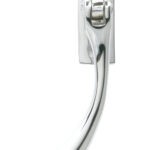 polished chrome slim peardrop espag lh