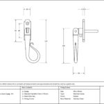 pewter shepherd's crook espag rh