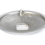 polished chrome beehive centre door knob