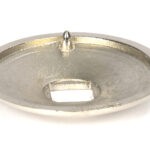 polished nickel beehive centre door knob