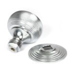 satin chrome beehive centre door knob
