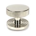 polished nickel brompton centre door knob (beehive)