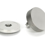 polished marine ss (316) brompton centre door knob (plain)