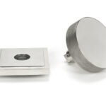 polished marine ss (316) brompton centre door knob (square)