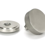 satin marine ss (316) brompton centre door knob (art deco)