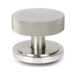 satin marine ss (316) brompton centre door knob (art deco)