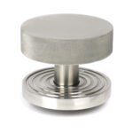 satin marine ss (316) brompton centre door knob (beehive)