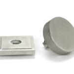 satin marine ss (316) brompton centre door knob (square)