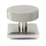 satin marine ss (316) brompton centre door knob (square)