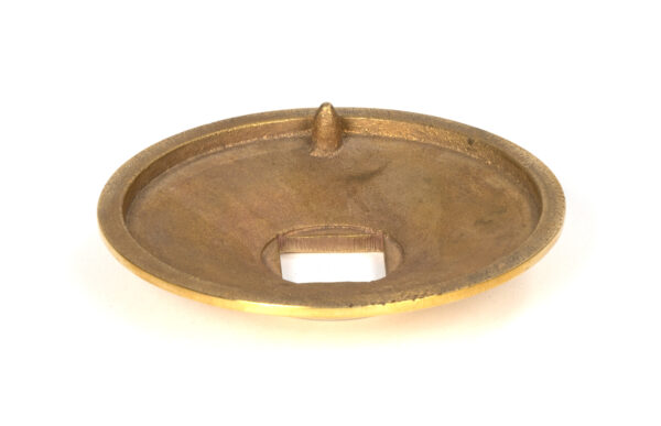 polished brass beehive centre door knob