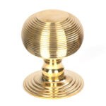 beehive centre door pull polished brass