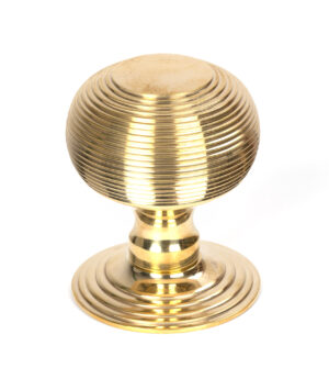 beehive centre door pull polished brass
