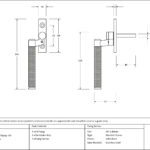 satin brass brompton espag lh
