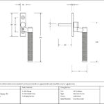 satin brass brompton espag rh