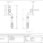 pewter reeded espag rh