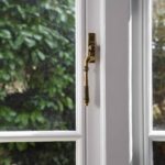 aged brass reeded espag lh