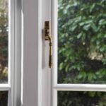 aged brass reeded espag rh