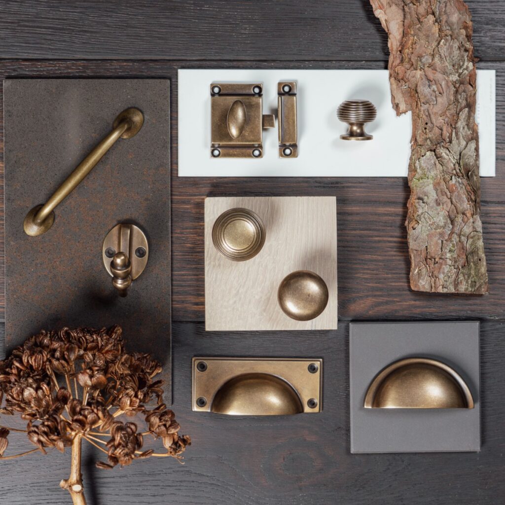 burnished brass moodboard 1