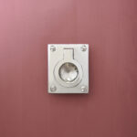 flush ring pull polished nickel