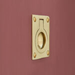 flush ring pull polished nickel