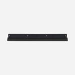 black metal shelf large