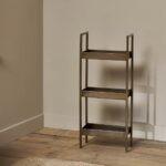 bathroom storage caddy antique brass