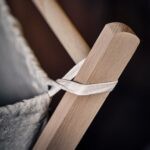 beech wood folding laundry basket