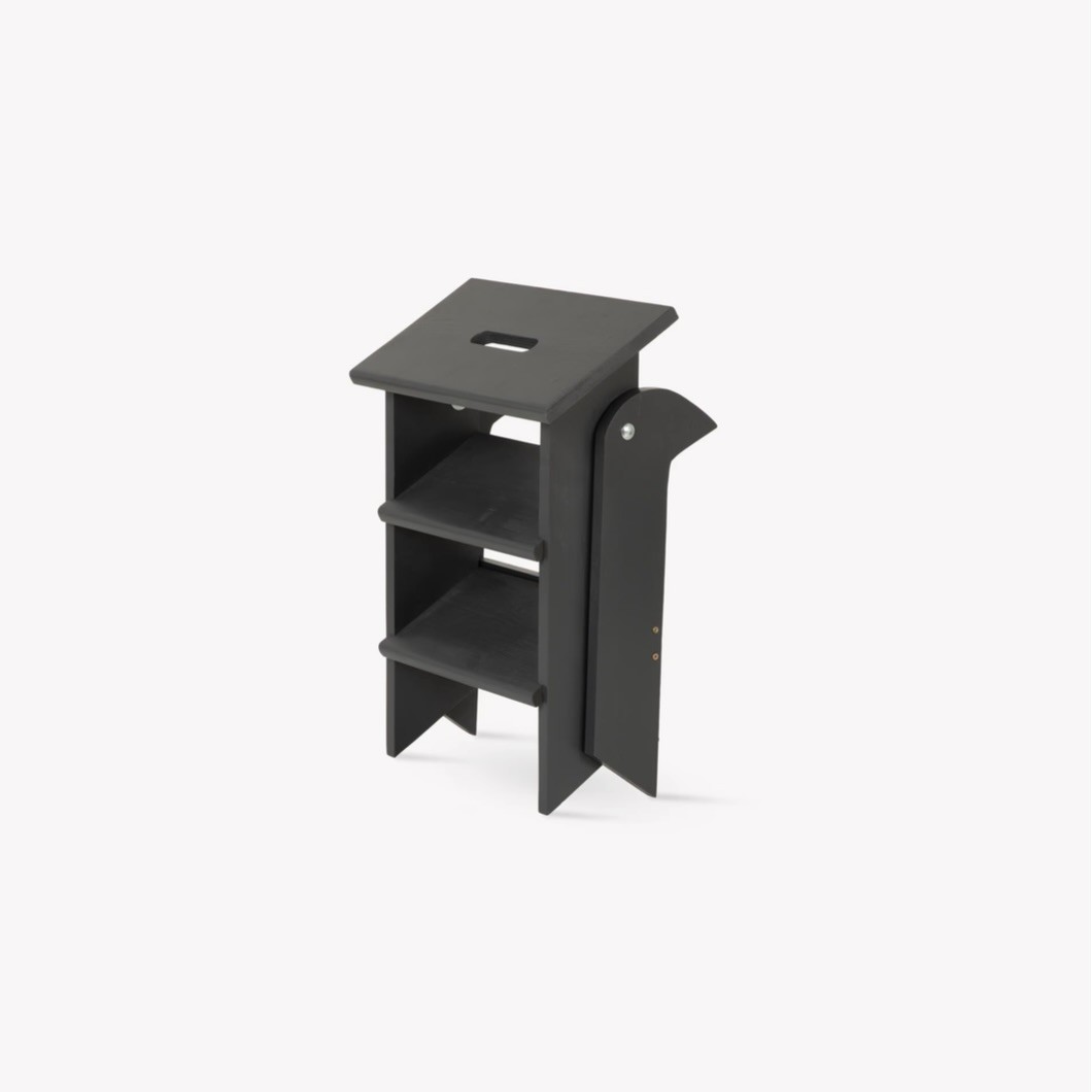 charcoal step stool