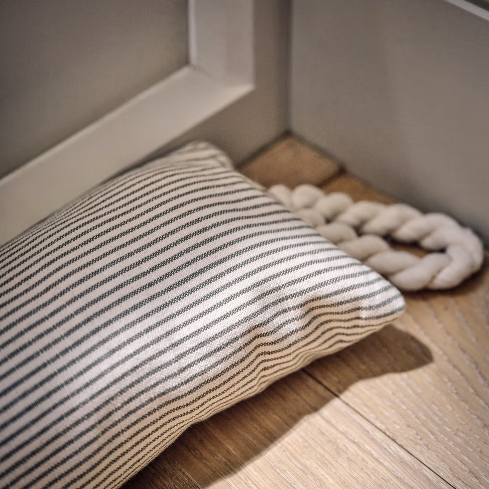 stripped draught excluder