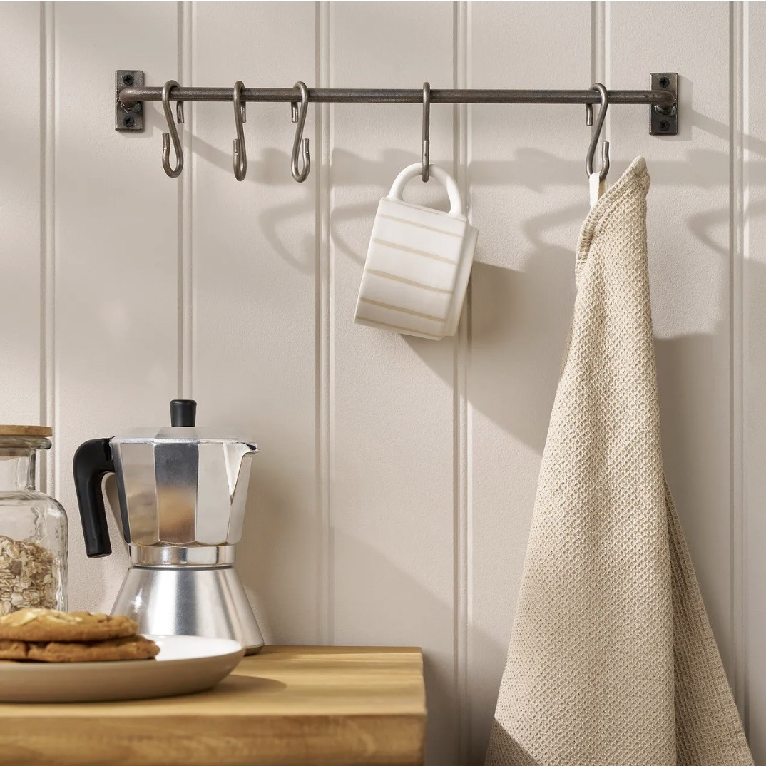 metal s hook rail small