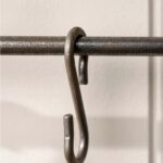 metal s hook rail small