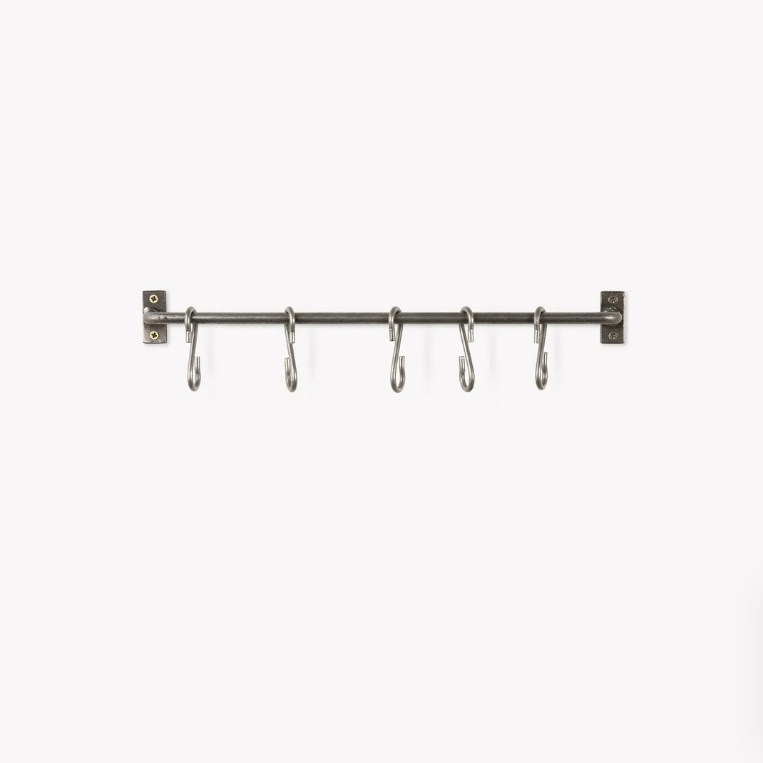 metal s hook rail small