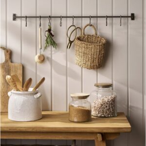 metal s hook rail large