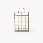 antique brass wall letter holder