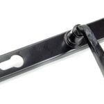 black avon slimline lever espag. lock set