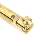 polished brass 4" universal bolt