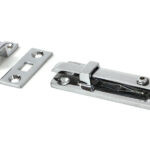 polished chrome 4" universal bolt