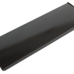 black large letter plate cover