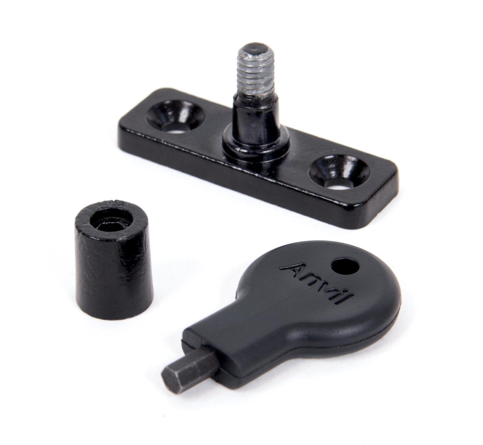 black locking stay pin