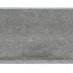 pewter large letter plate cover