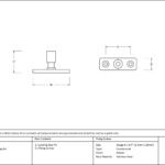 pewter locking stay pin