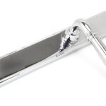 polished chrome newbury slimline lever latch set