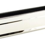 polished nickel traditional letterbox