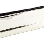polished nickel traditional letterbox