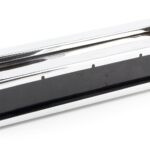 polished chrome traditional letterbox