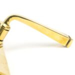 aged brass avon slimline lever latch set